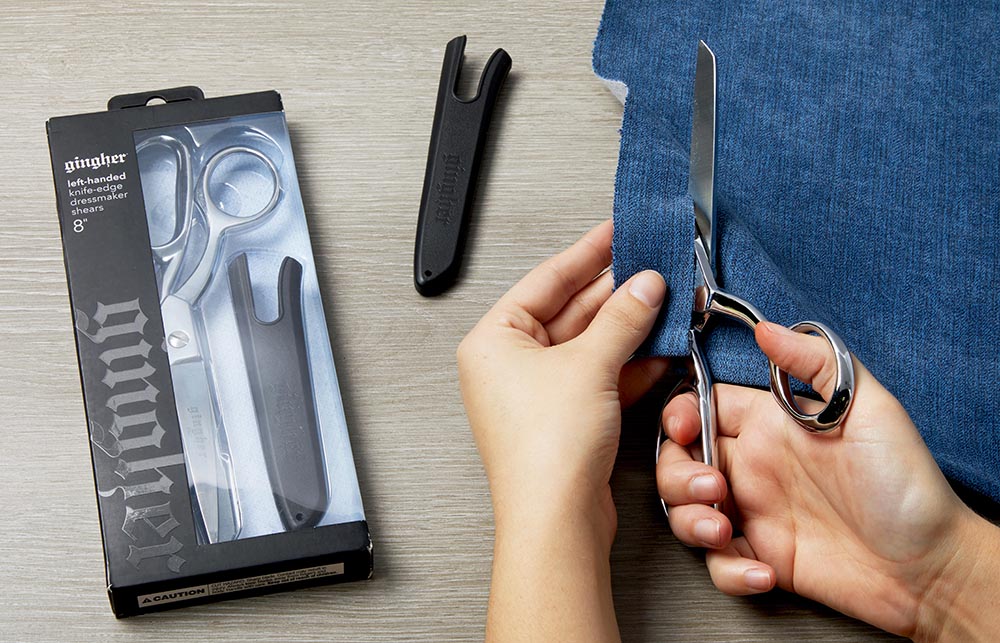Because they can be resharpened, Gingher shears can hold up to years of use.
